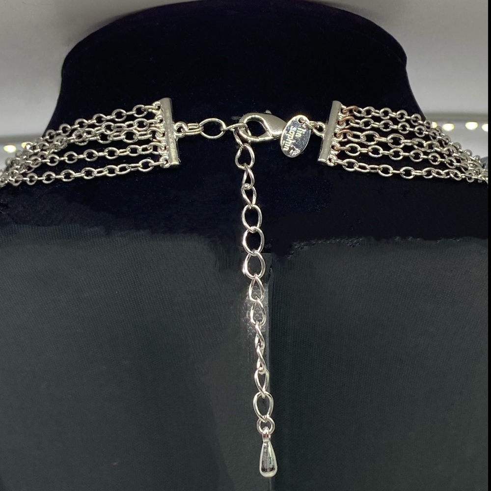 Vintage Lia Sophia Multi Strand Necklace - Picture 3 of 4